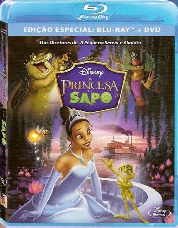 A Princesa e o Sapo - BLU RAY